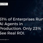 Enterprise AI agents production ROI gap — 51% deployment rate versus 23% real returns 2026