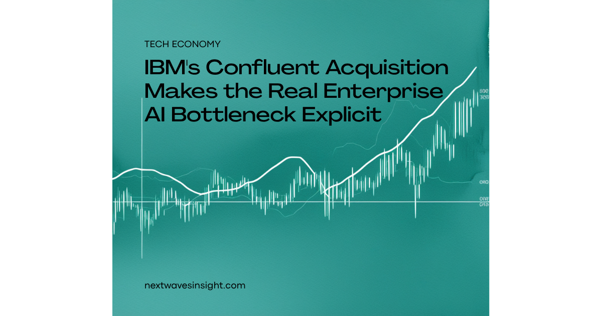 IBM Confluent acquisition enterprise AI data pipeline bottleneck — streaming infrastructure for AI workloads