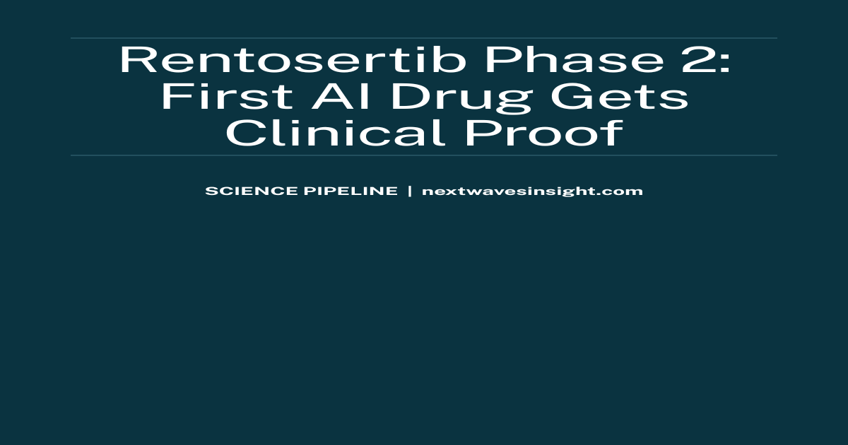 AI drug discovery rentosertib phase 2 TNIK IPF pipeline