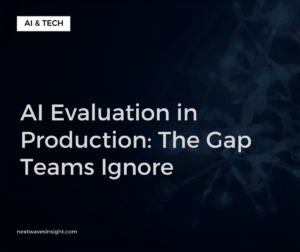 AI evaluation in production gap — observability versus output quality measurement for enterprise teams