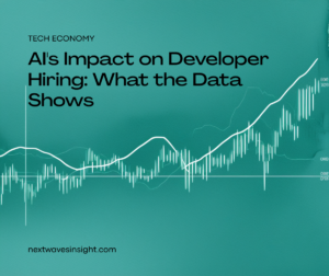 AI impact on software developer hiring 2026 — job postings decline and salary premium for AI-fluent developers