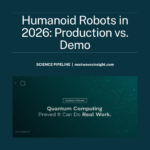 Humanoid robot performing sheet-metal loading task on automotive assembly line — humanoid robotics 2026 deployment in production