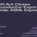 semiconductor export controls MATCH Act ASML DUV chip legislation