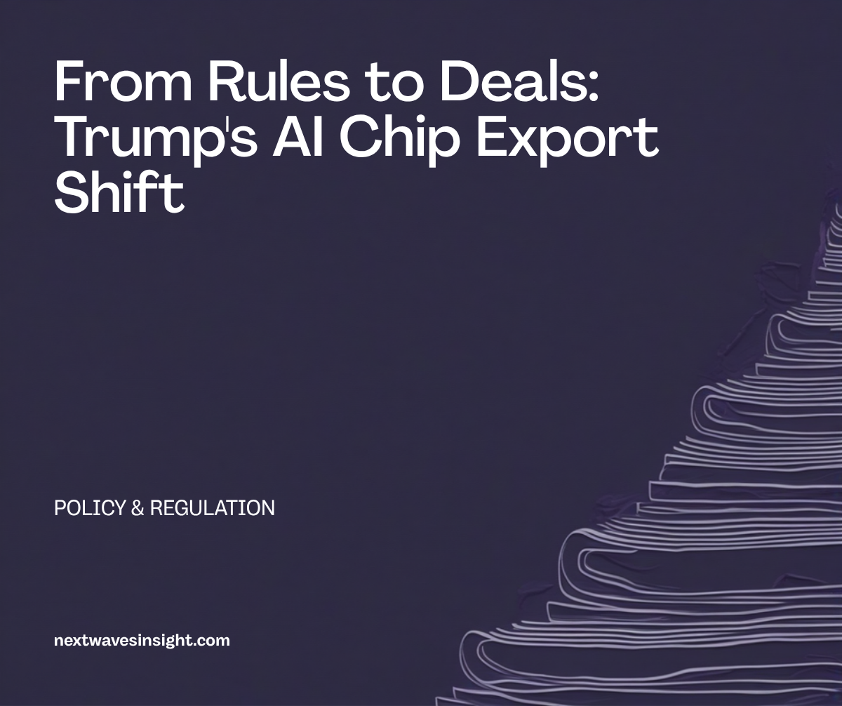 Biden three-tier AI chip export control framework versus Trump administration case-by-case deal approach 2025-2026