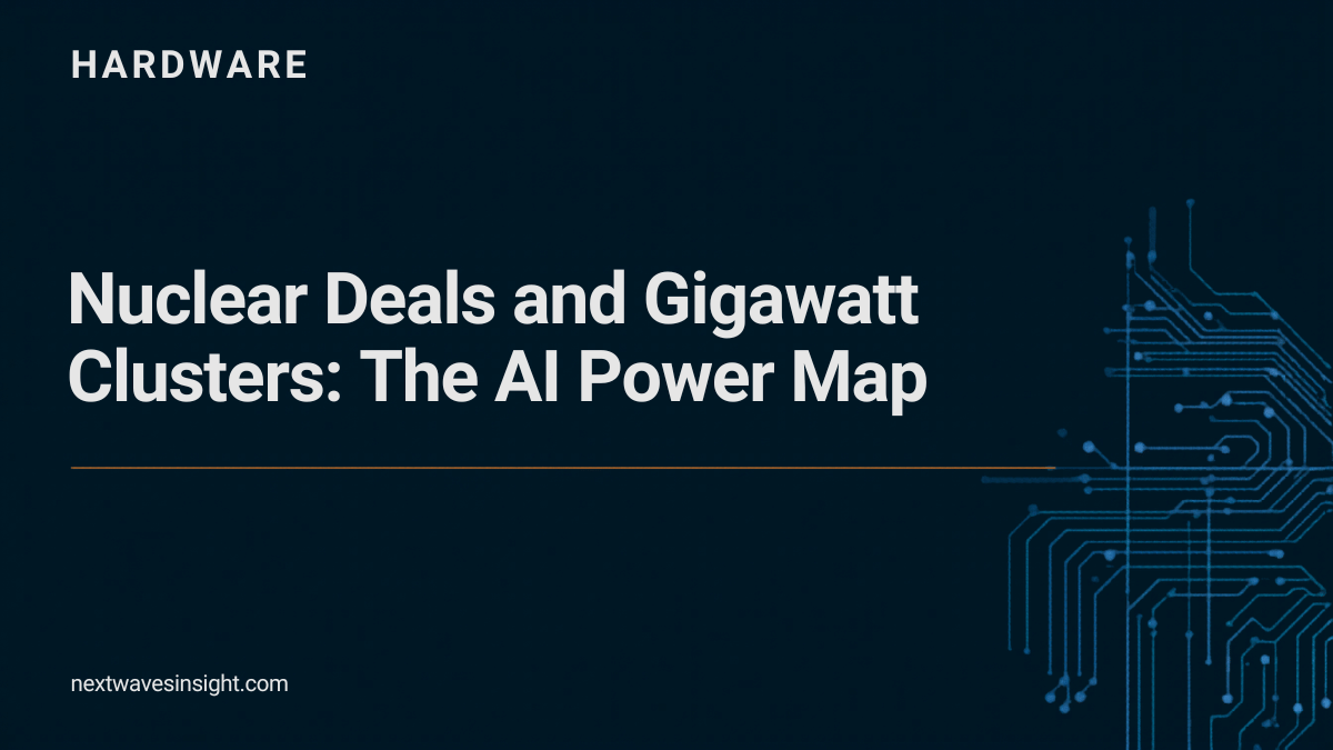 AI power infrastructure 2026 — nuclear PPAs, gas turbines, gigawatt data centers